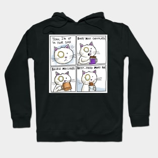 Dapper Cat- Direct Message Hoodie